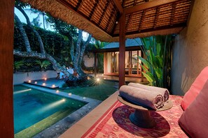 Pool Villa with Jungle View and Complimentary Afternoon Tea (Free 1x Floating Breakfast or Minibar) | 1 bedroom, premium bedding, minibar, in-room safe