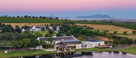 Voorkant van accommodatie