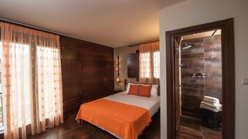 Executive-Vierbettzimmer, 1 Schlafzimmer | Schallisolierte Zimmer, kostenloses WLAN