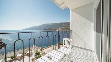 Habitación estándar doble, balcón, vistas al mar | Vistas del balcón