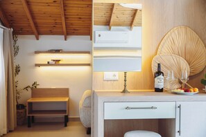 Panoramic Room, 1 Double Bed, Balcony, Sea View | WiFi (free), bed sheets - Arpia Hotel (Kas)