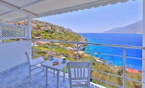 Deluxe Room, Balcony, Sea View | Balcony - Arpia Hotel (Kas)