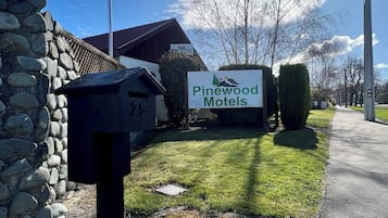 Fassade der Unterkunft