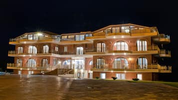 Front of property - evening/night