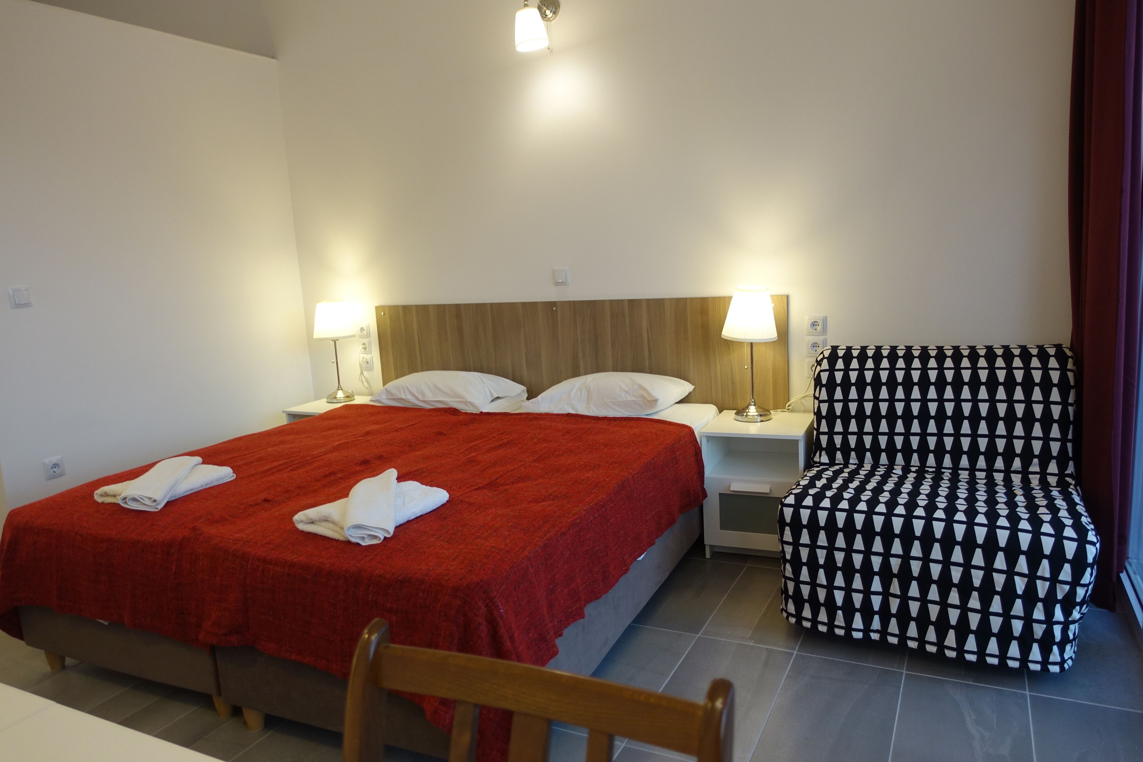 double or twin room, sea view | 1 bedroom, premium bedding, pillow-top beds, minibar