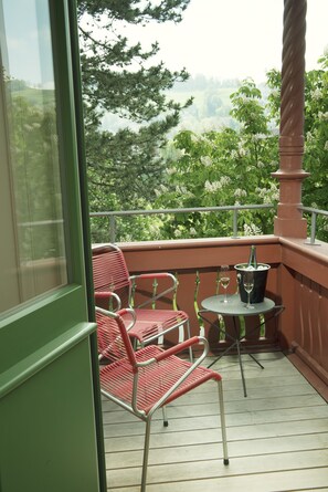 Superior kamer | Uitzicht vanaf balkon