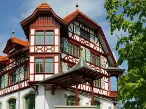 Voorkant van accommodatie