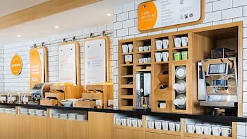 Gratis morgenmadsbuffet hver dag