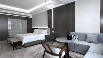 Minibar, in-room safe, iron/ironing board, cribs/infant beds