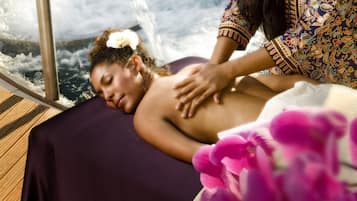 Body treatments, hot stone massages, deep-tissue massages