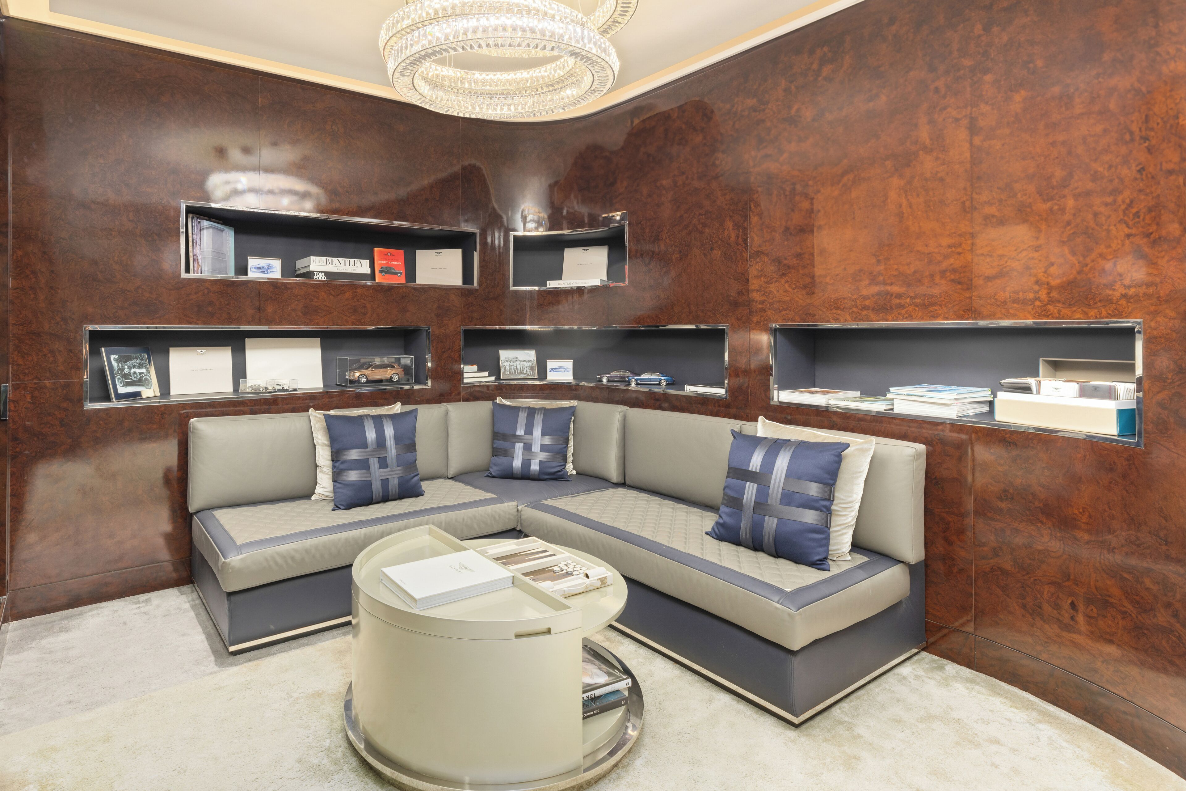 55-inch flat-screen tv with cable channels, ipod dock