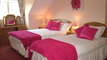 Free cots/infant beds, rollaway beds, free WiFi