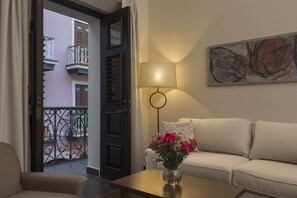 Studiosuite, 1 King-Bett und Schlafsofa | Wohnzimmer