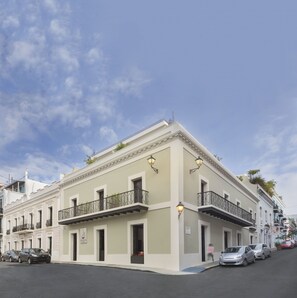 Fassade der Unterkunft