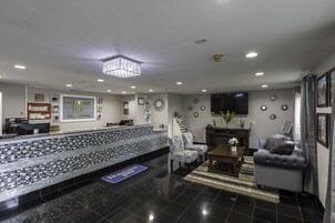 Sala de estar en el lobby