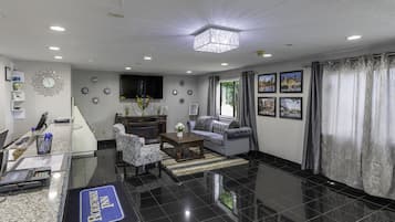 Lobby sitting area