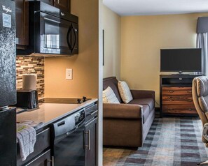 Pillow-top beds, desk, laptop workspace, iron/ironing board - MainStay Suites Cotulla (Cotulla)