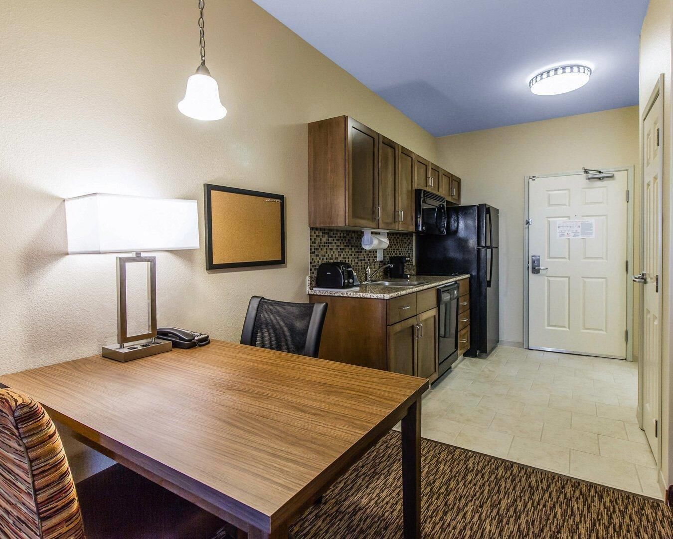 Suite, 2 Queen Beds, Non Smoking | Premium bedding, desk, blackout drapes, iron/ironing board