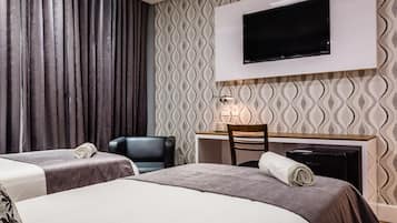 Minibar, in-room safe, desk, blackout drapes