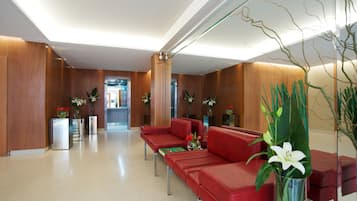 Sala de estar en el lobby