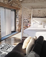 Ropa de cama de alta calidad y tabla de planchar con plancha