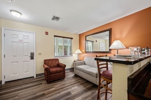 1 bedroom, individually furnished, desk, laptop workspace - Affordable Suites of America Quantico (Stafford)