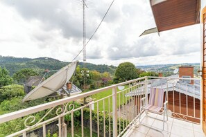 Quarto triplo | Vista da sacada