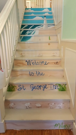 Staircase. St. George Inn