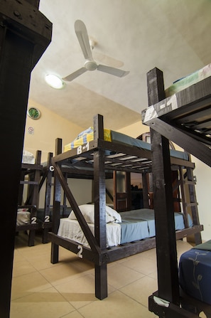 Dormitório compartilhado, em dormitório misto (10-Bed Dormitory Room ) | Cofres nos quartos, Wi-Fi de cortesia