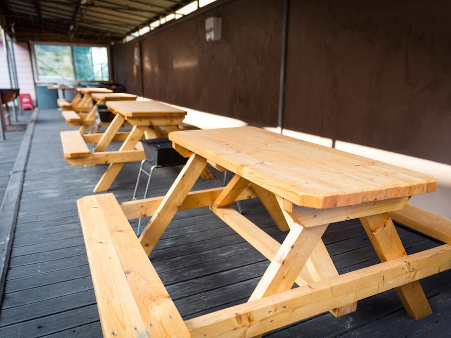 Zona de parrillas o pícnic