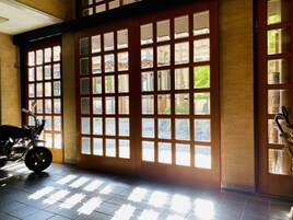 Entrada de la propiedad