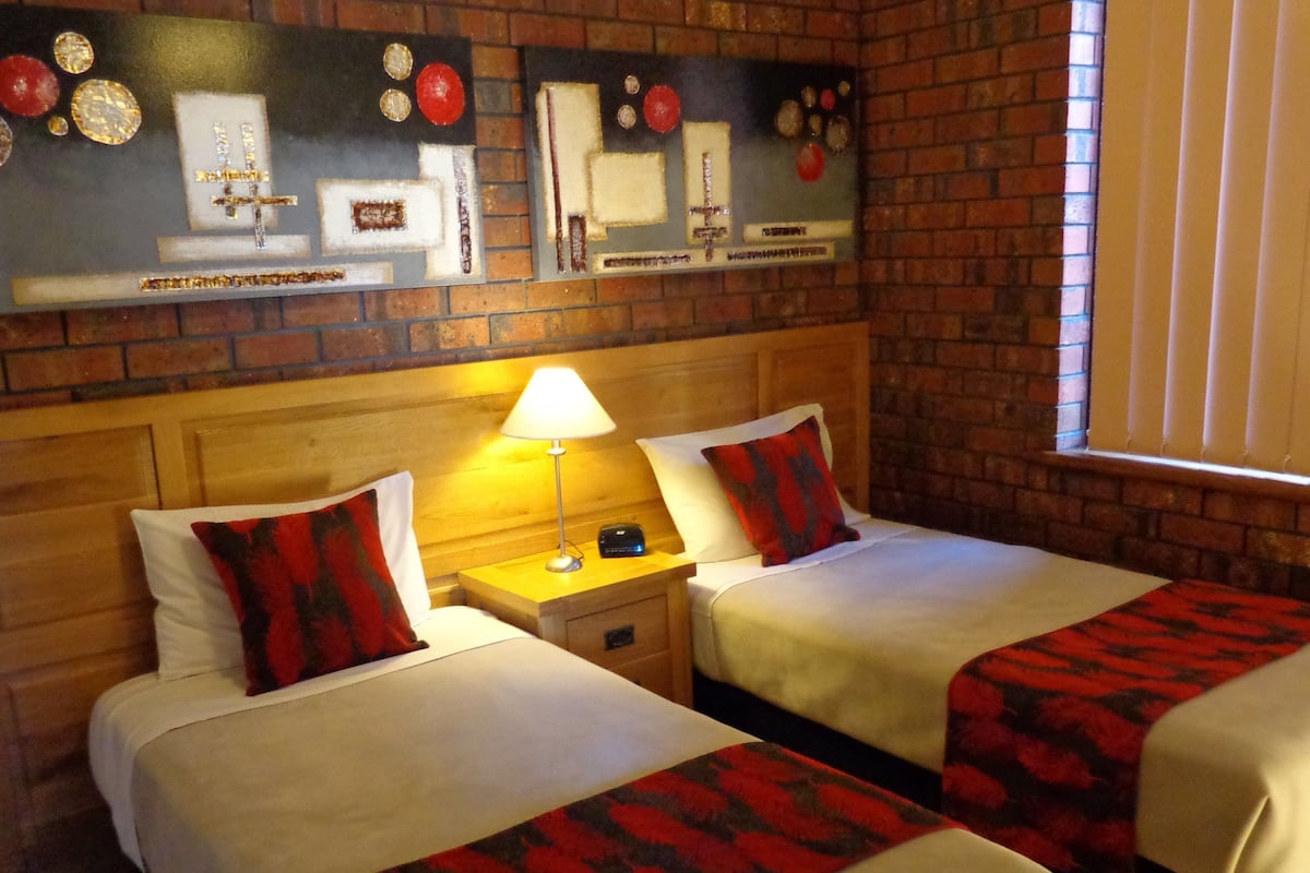 Apartemen, 1 kamar tidur (Twin Bed) | 1 kamar tidur, setrika/meja setrika, dan Wi-Fi gratis