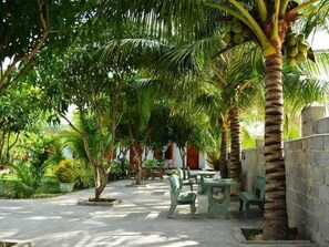 Àrea exterior de l'allotjament