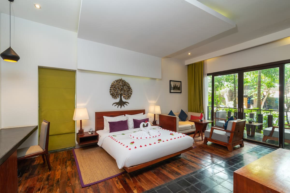 Honeymoon Suite, 1 Bedroom | Egyptian cotton sheets, premium bedding, down duvets, memory-foam beds