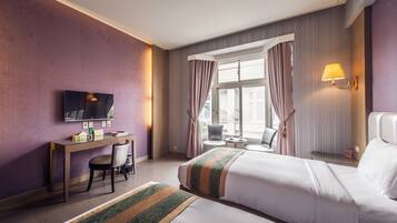 Deluxe Double Room | Premium bedding, free minibar, desk, blackout drapes