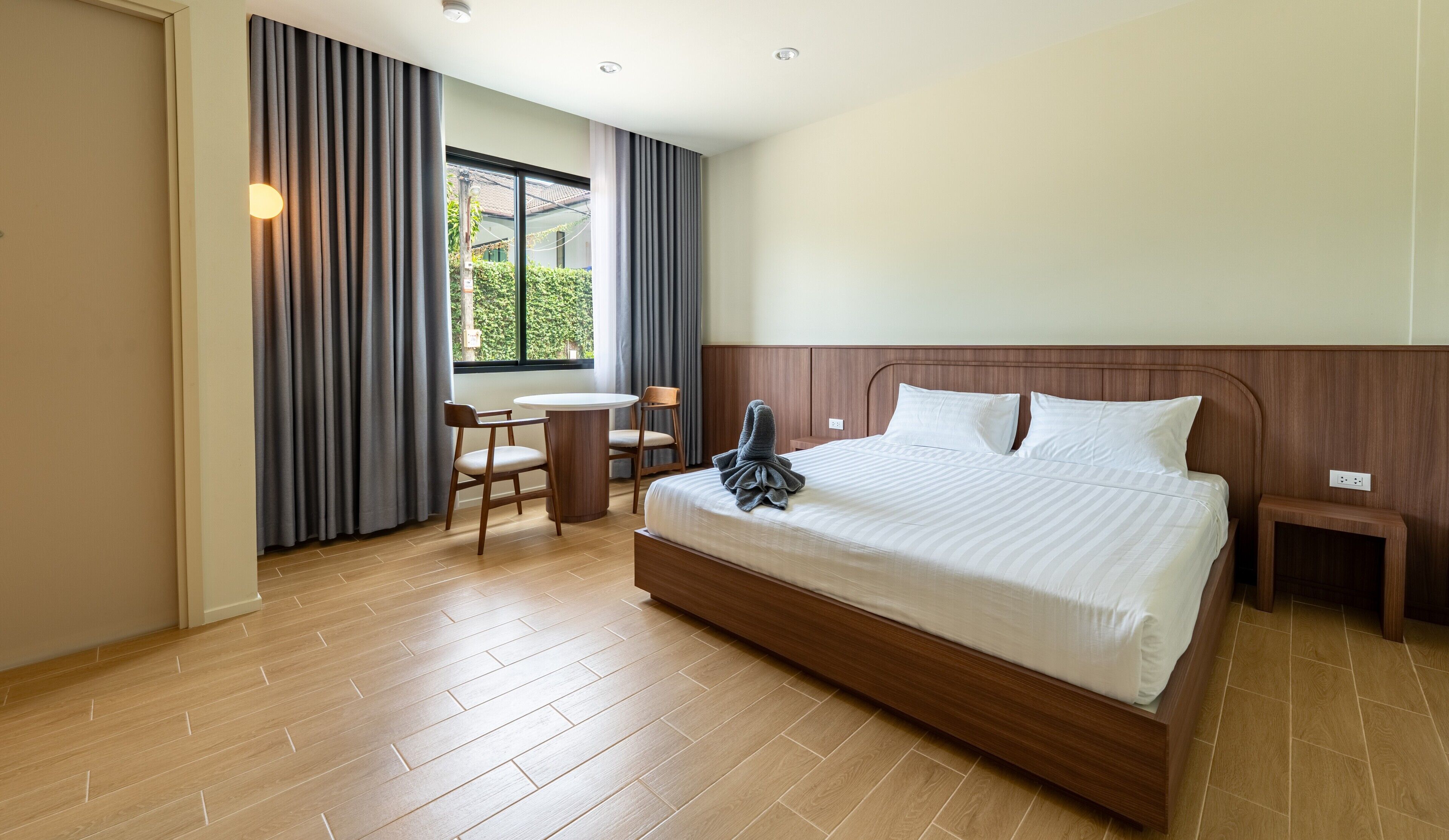 Estudio estándar | Caja de seguridad en la habitación, wifi gratis y ropa de cama 