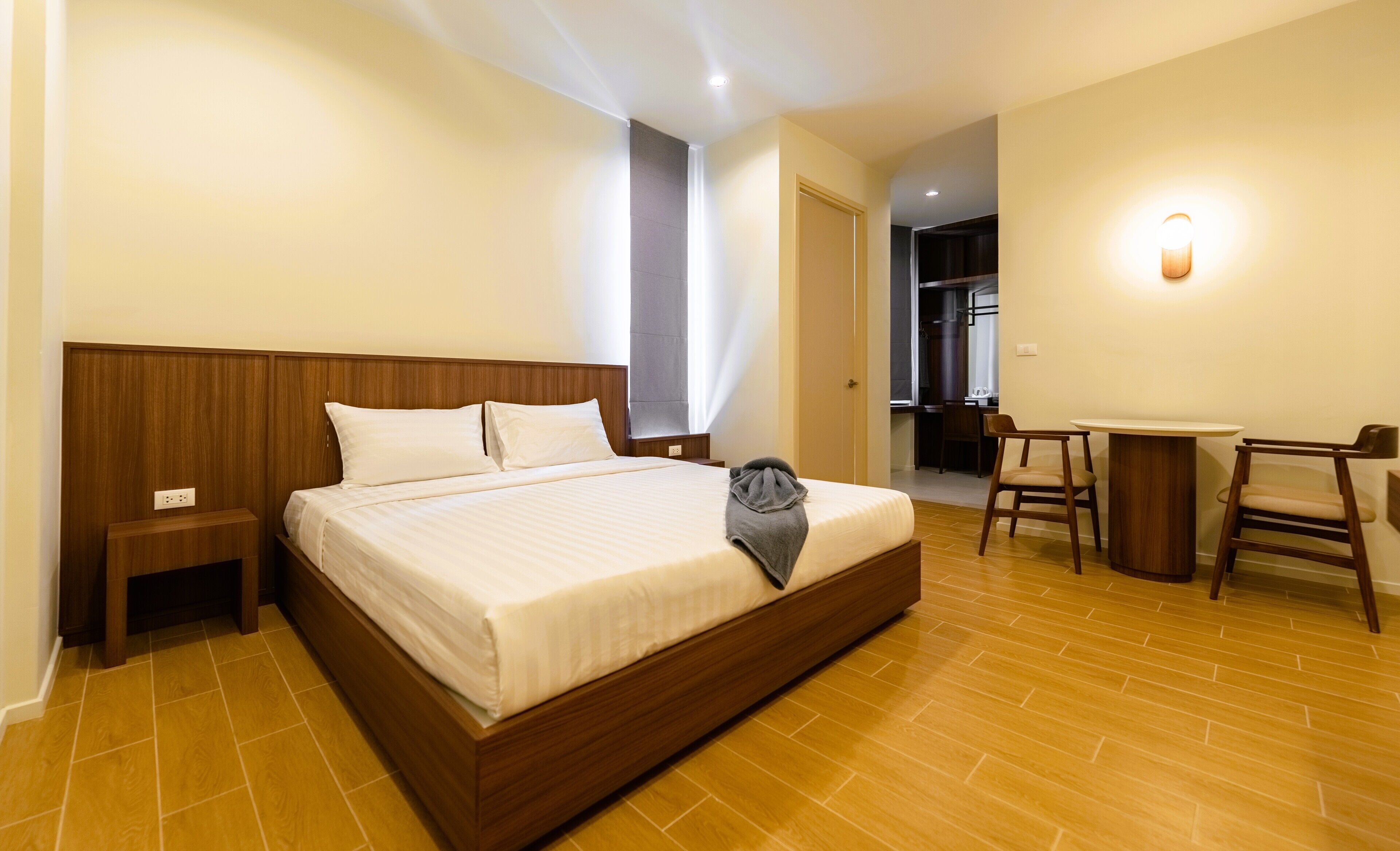 Estudio estándar | Caja de seguridad en la habitación, wifi gratis y ropa de cama 