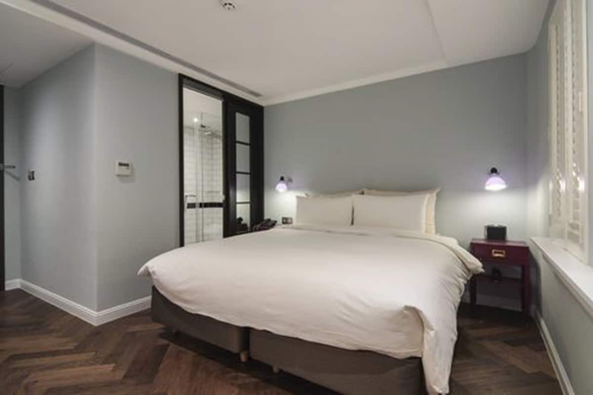 1 kamar tidur, seprai premium, tempat tidur Select Comfort, dan brankas