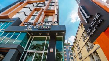 Entrada de la propiedad