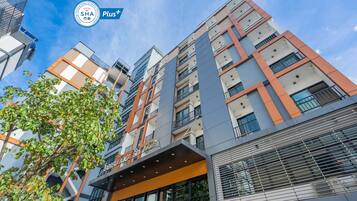 Fachada de la propiedad