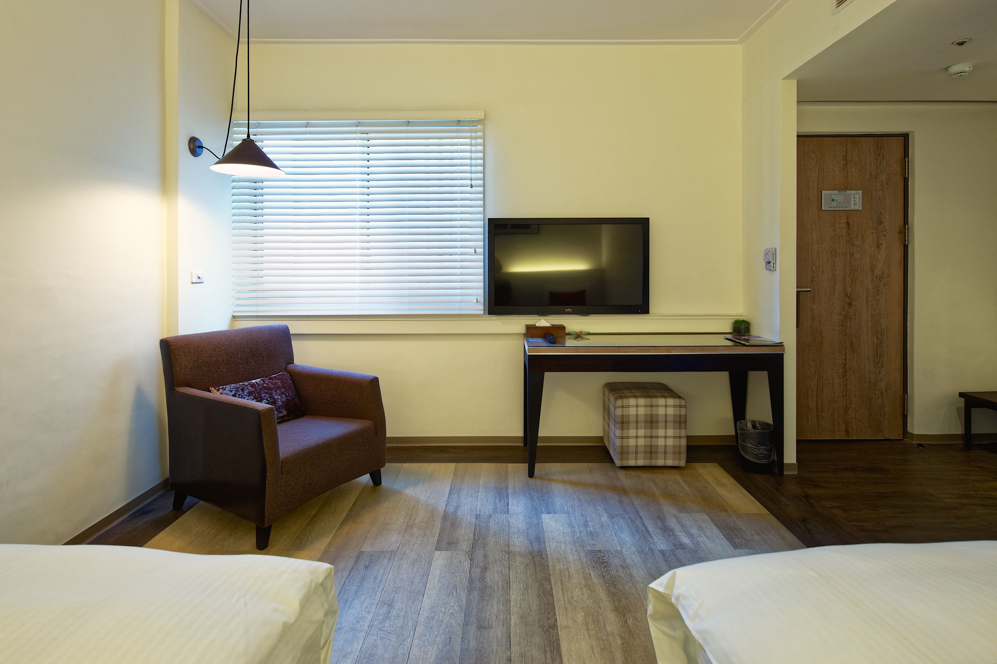 superior twin room, 2 single beds | view from room