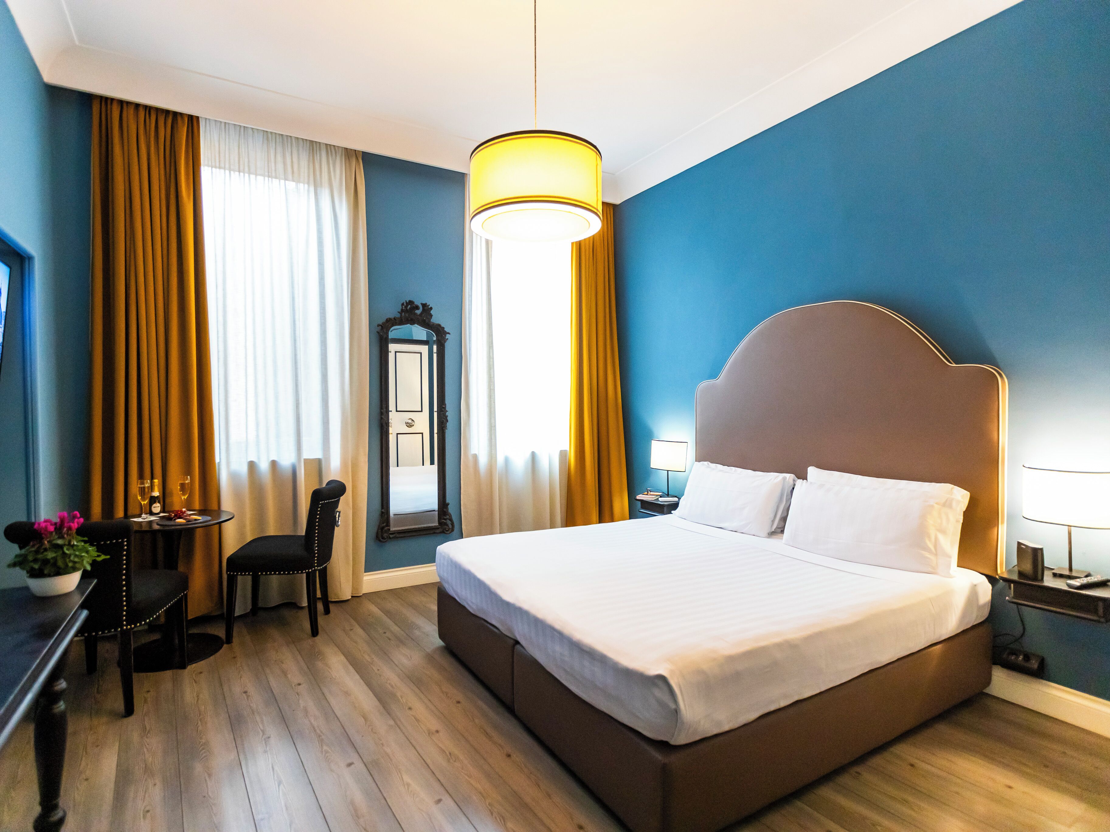 Deluxe Double Room, 1 Bedroom, City View | Premium bedding, memory foam beds, free minibar items, in-room safe