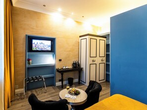 华丽双人房, 1 间卧室, 城市景观 | 高档床上用品、记忆海绵床垫、免费迷你吧物品、客房内保险箱