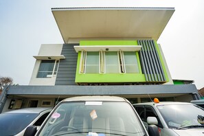 Voorkant van accommodatie