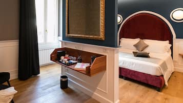 Luxe kamer | 1 slaapkamer, luxe beddengoed, donsdekens, Tempur Pedic-bedden