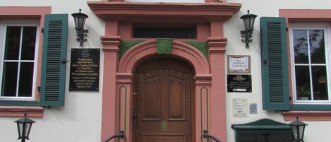 Fassade der Unterkunft