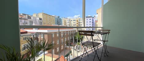 Double Room, 1 King Bed, Non Smoking, Shared Bathroom (2) | Balcony view