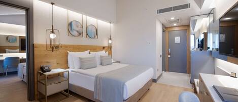 1 slaapkamer, een gratis minibar, een kluis op de kamer