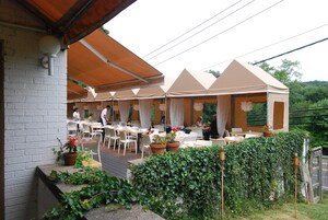 Lunch, dinner, brunch served; Spanish cuisine, alfresco dining 