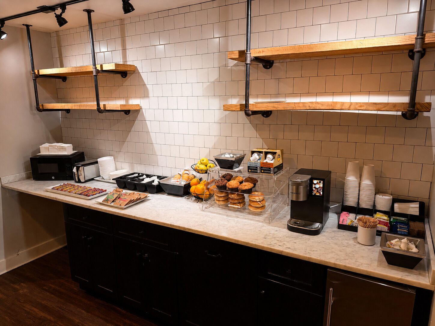 Petit déjeuner continental compris tous les jours